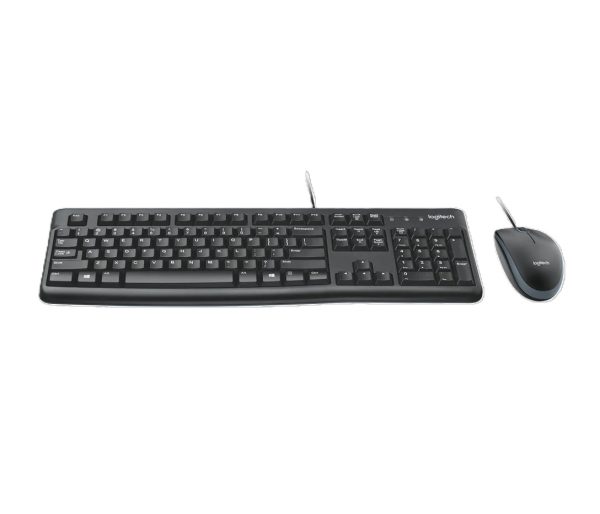 Logitech MK120 USB Wired Keyboard and Mouse Combo