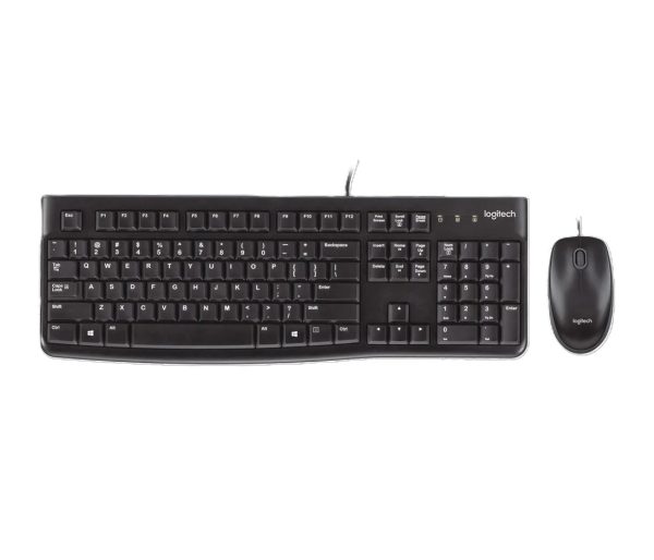 Logitech MK120 USB Wired Keyboard and Mouse Combo